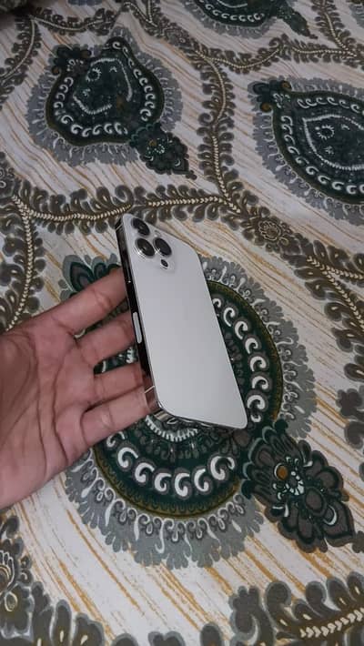 iPhone 13 Pro factory unlock 128 gb water pack airtight  silver colour