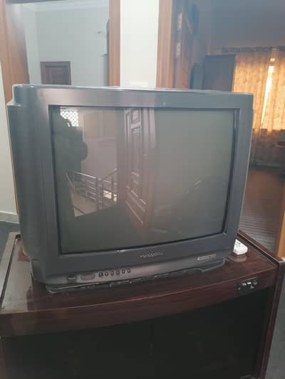 Panasonic TV with TV Trolley