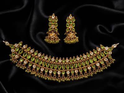 Indian kundan set