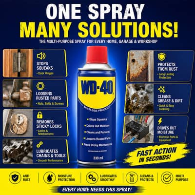 Multi-Purpose WD-40 Spray 330ml In Pakisatn