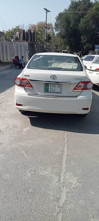 Toyota Corolla XLI 2012