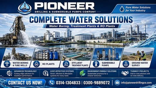 WATER WELL DRILLING / WATER BORING / WATER SURVEY