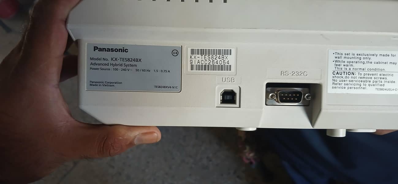 Exchange panasonic intercom 1
