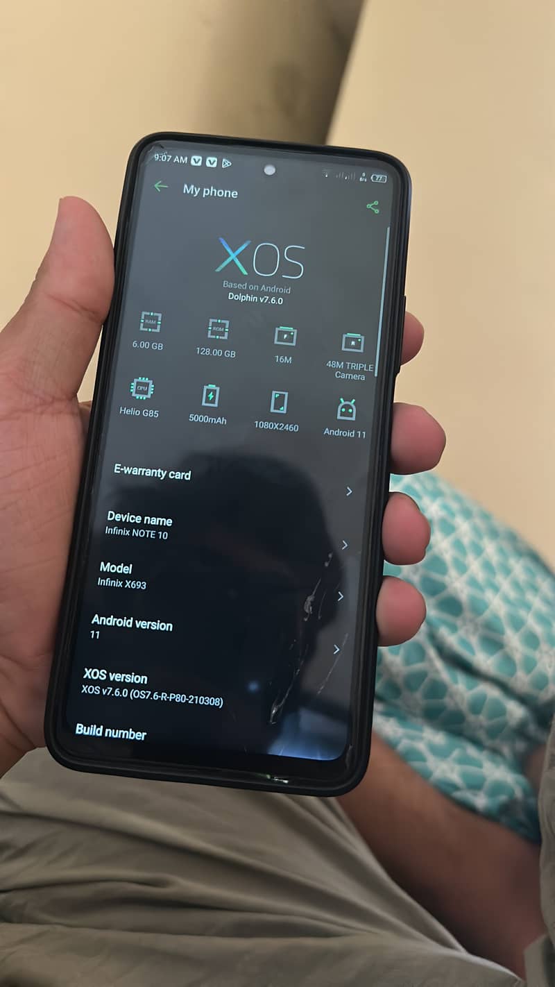 Infinix Note 10 0