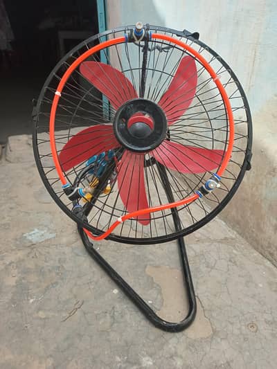 12 volt portable mist fan