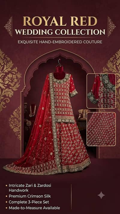 Bridal Lehnga Kurti
