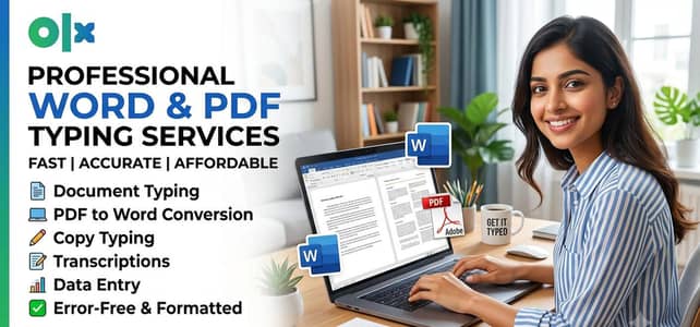 *Word & PDF Editing | Typing Service Available*