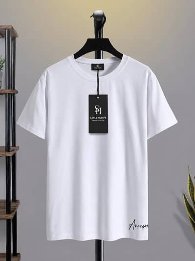 Men's Cotton T-Shirt New Branded Men's T-Shirt New Half Sleeve T-Shirt