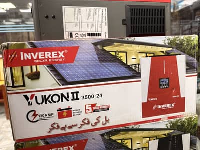 Inverex Yukon II 3.5 KW 24V Solar Inverter (Box Packed)