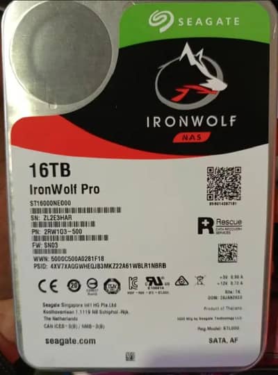 16 TB Hard Drive