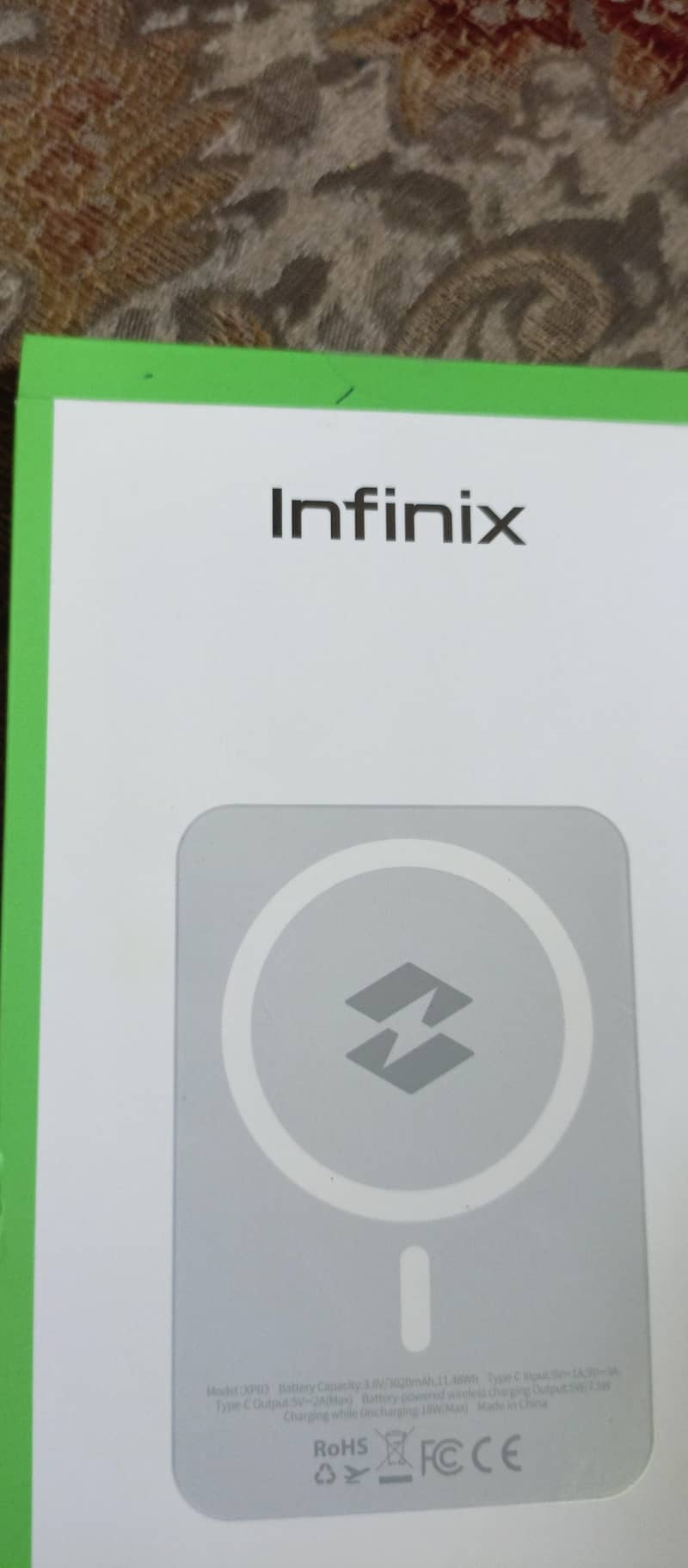 infinix wireless charging 0