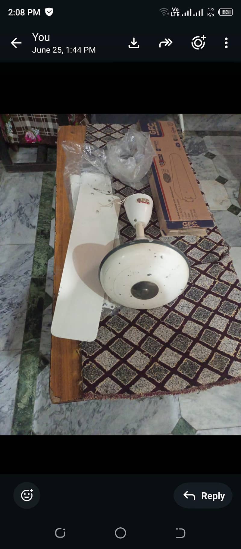 GFC Ceiling Fan 1
