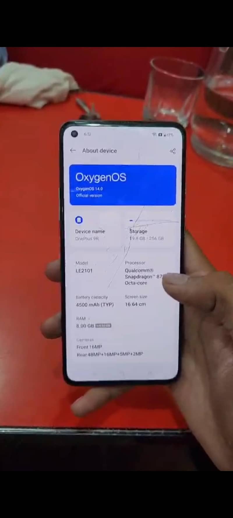 One Plus 9r 5