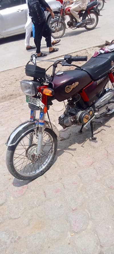Dhoom70 2011 model total genuine