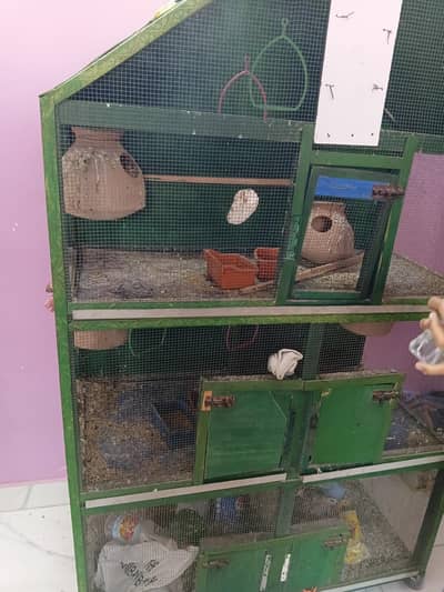wood cage