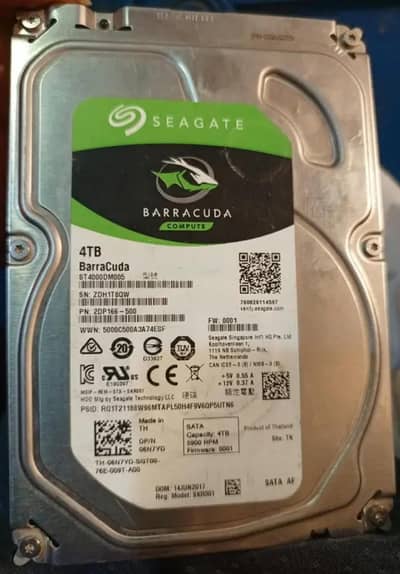 4 TB Hard Drive