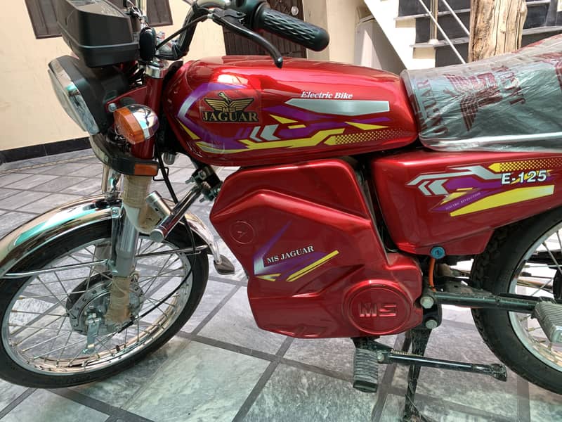 MS Jaguar E-125 Electric Bike, EV Bike 2