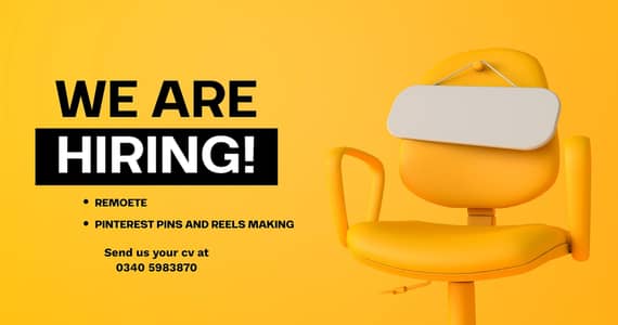 Remote Part-Time Job | Pinterest & Reels Content Creator (Male/Female