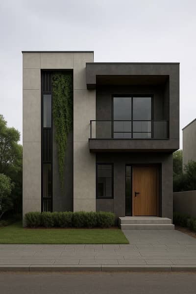 Architect Karachi | House Design 2D Plans & 3D Elevation