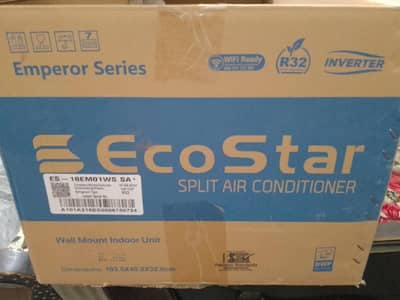 eco star 1.5 ton ac  invertor  l new only 3 month used in f warrenty