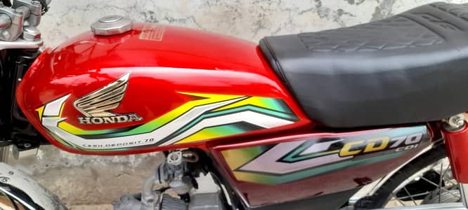 HONDA CD 70 2022 model all dacomnt all ok