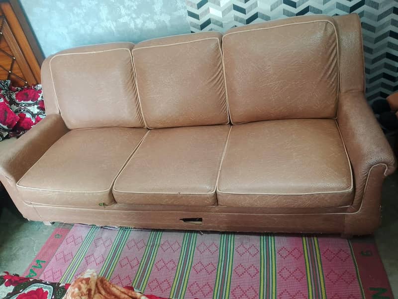 original lather sofa 0