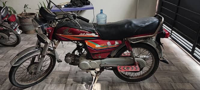 Honda CD 70 bike 2012 model