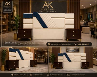 Luxury Modern Bed Set | AK Furniture 0/3/4/1/8/2/7/6/6/5/7