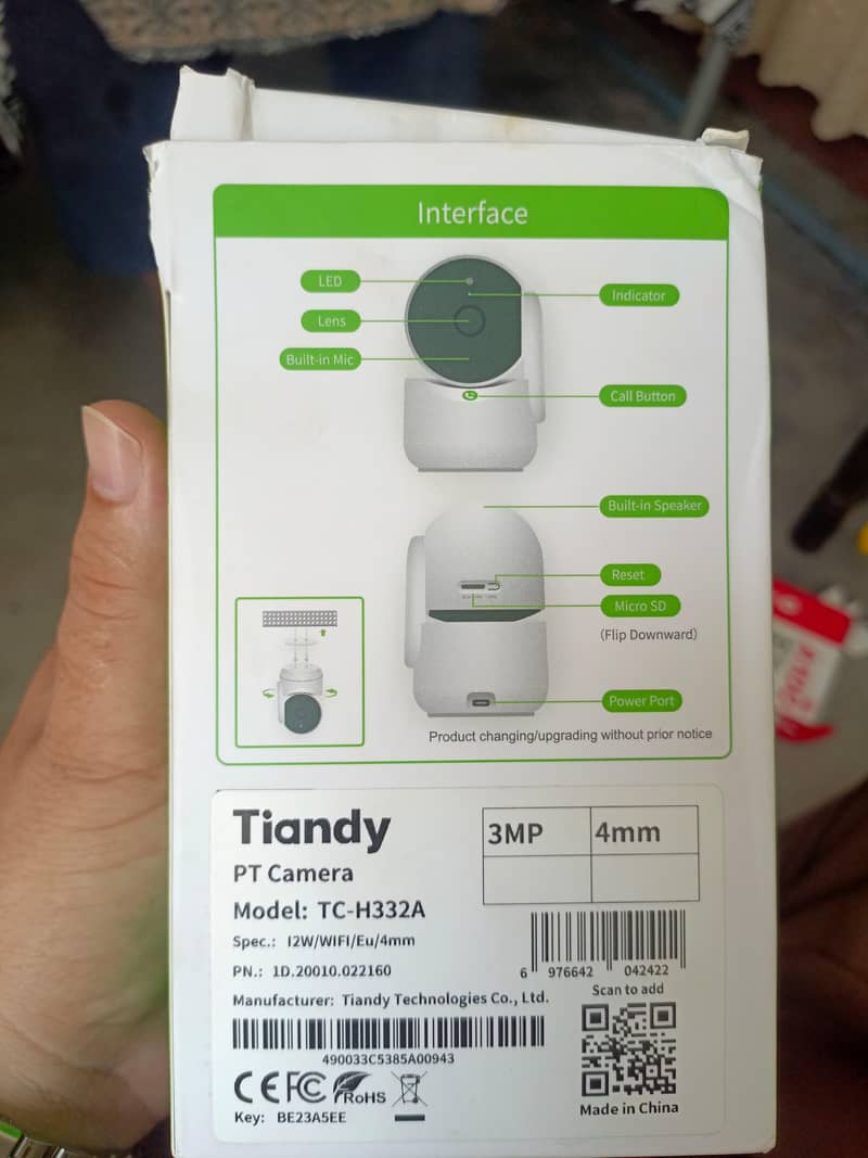 Tiandy PT Wireless Security Camera 1