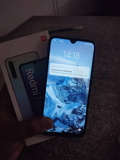 Red me note 8 official pta 4/64