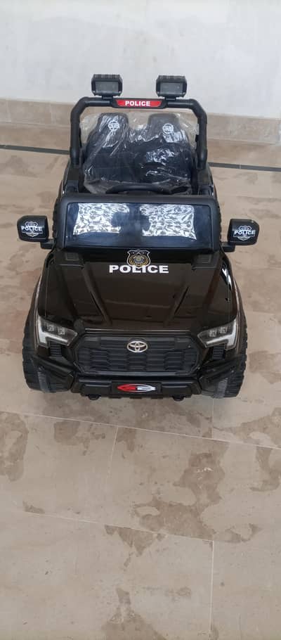Kids Police Jeep / Electric Ride On Car – 10/10 Condition