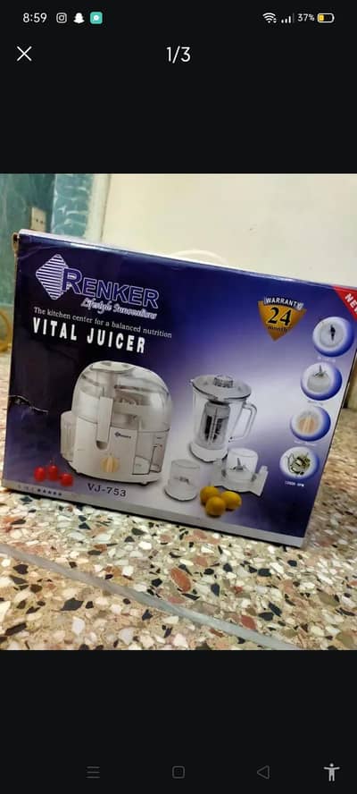 renker vital juicer