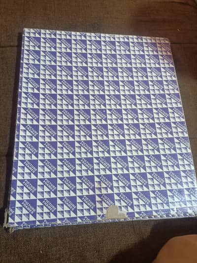 10x12 Glass Photo Frame with Silver Border - Good Condition