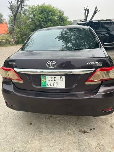 Toyota Corolla GLI 2013