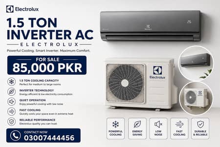 ELECTROLUX 1.5 TON DC INVERTER AC FOR SALE