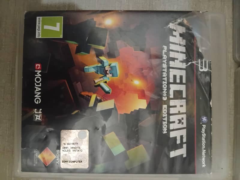 Ps3 Minecraft Disc Original 0