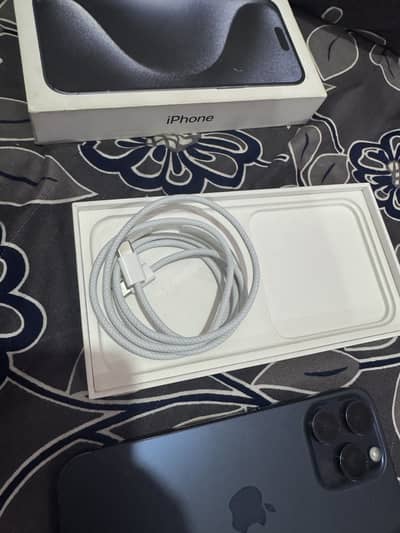 Apple iPhone 15 Pro Max 256GB Blue Titanium LL/A (JV)