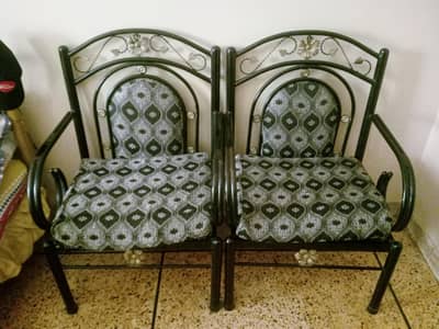 5 seater iron sofa