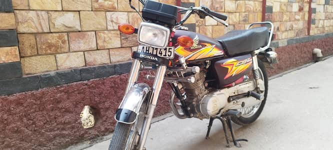 Honda CG125 Sealed Engine with complete Documents for Sale