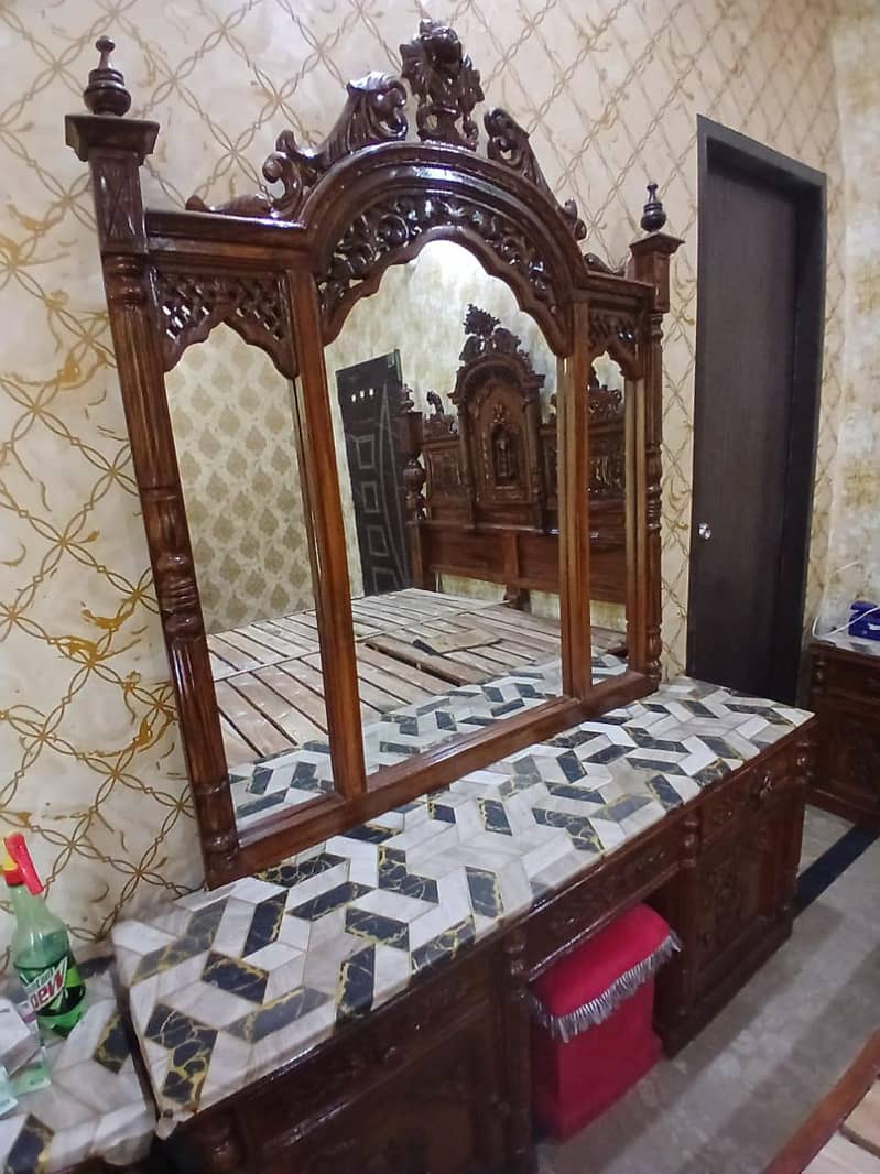 king bed/master bed/bed/dressing/table 7