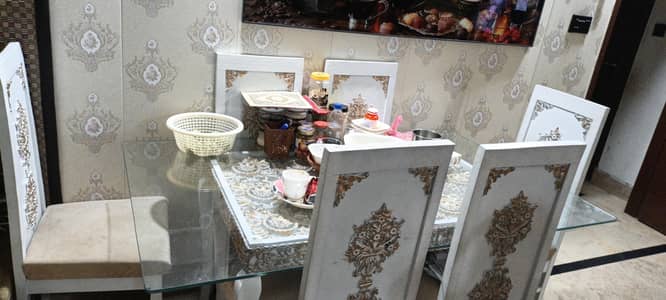 six seater dining table