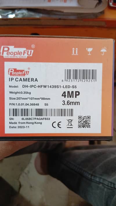 IP Camera Full Color Audio 4MP