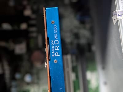 Radeon Pro WX 3100 4gb