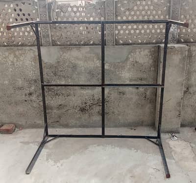 Heavy Duty Iron Carrom Board Stand Only – Strong Iron Frame