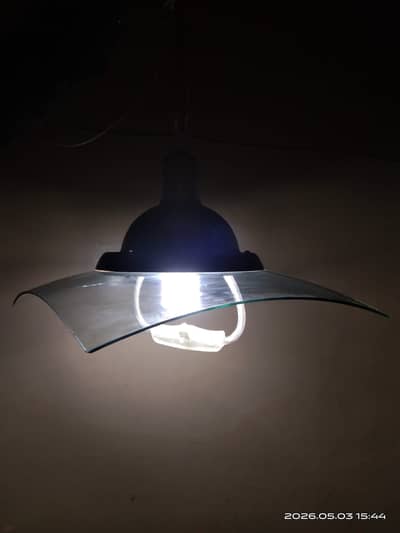Modern Metal & Glass Pendant Ceiling Light