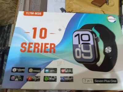 SMART WATCH. SERIER. 10 7 PATE HA. TLTM–M36