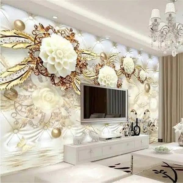Pvc wall panel-Solid panel-Wallpaper-4 by8 ceiling-blinds-fluted panel 9