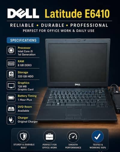Dell latitude E6410 windows laptop