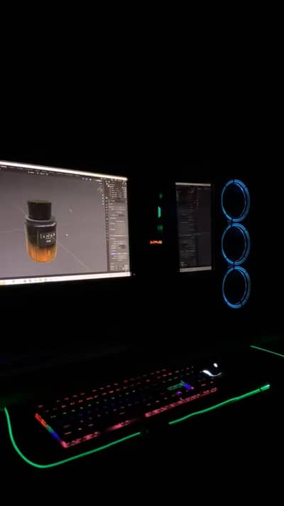 RX580 8gb Gaming PC with accessories