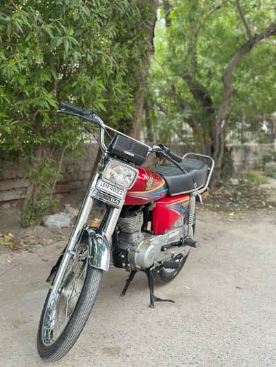 Honda cg 125 modal 2012